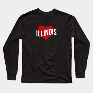 Illinois Love Long Sleeve T-Shirt